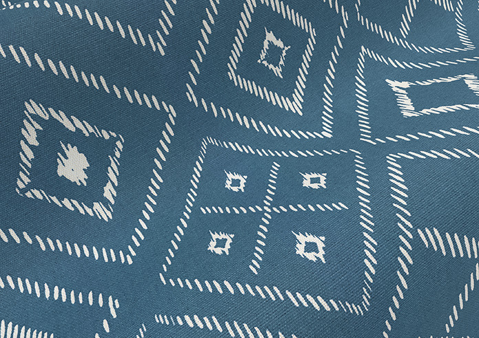 Newquay, Cerulean - Roman Blind - Image 4